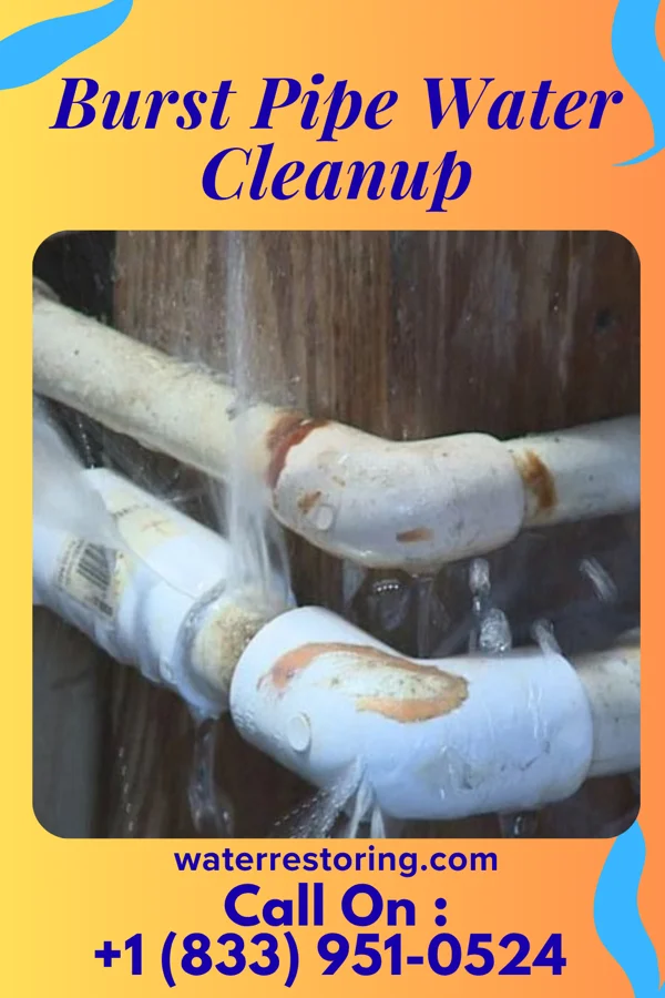 Burst Pipe Water Cleanup in Lilburn, GA